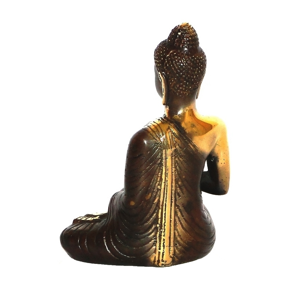 Budha Sentado de Bronce 14cms - Imagen 3