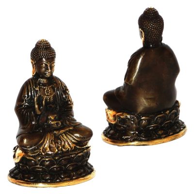 Budha Sentado de Bronce 15cms