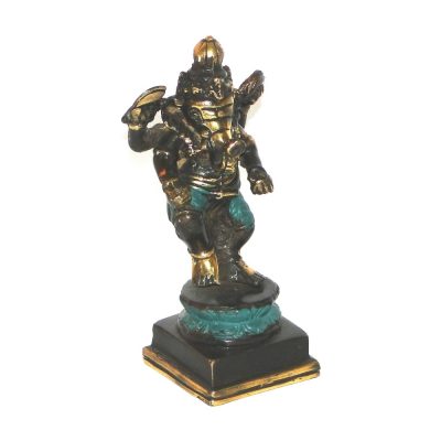 Ganesha de Pie en Bronce 14cms