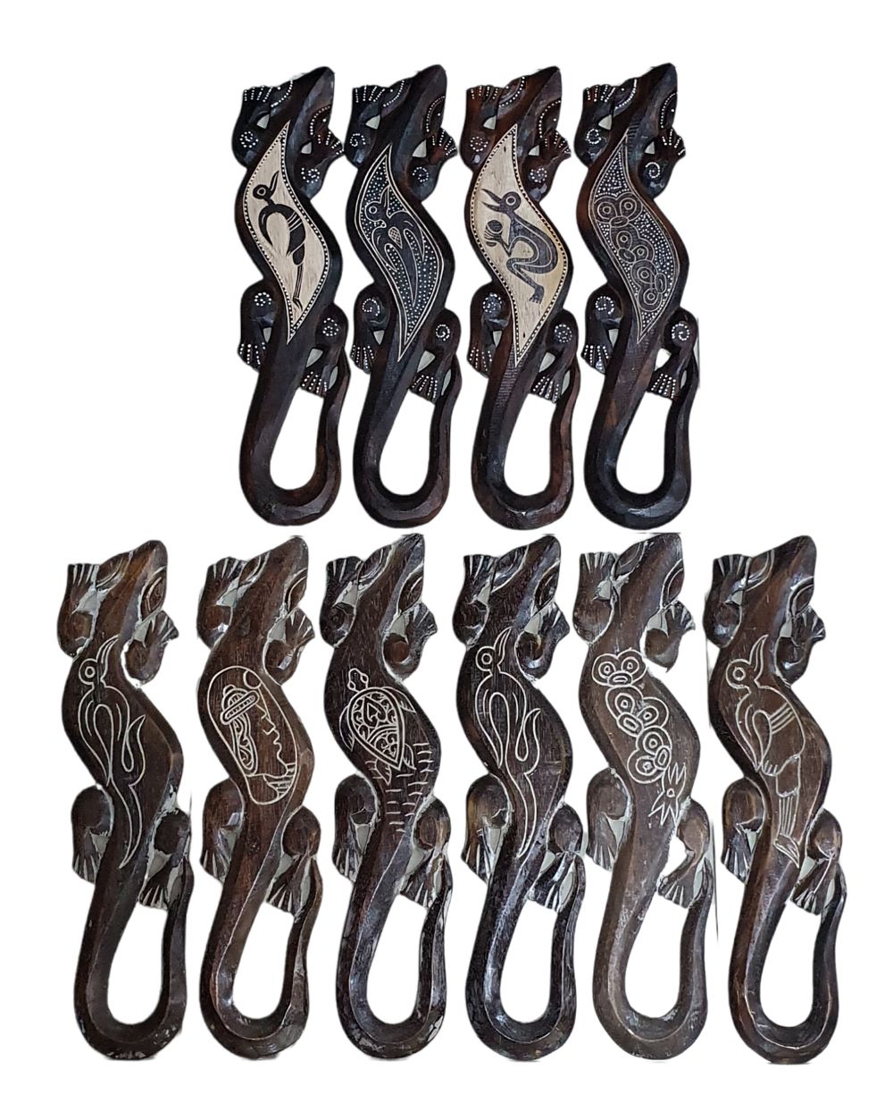 Panel de Lagarto Rapa Nui 50cms - Imagen 3