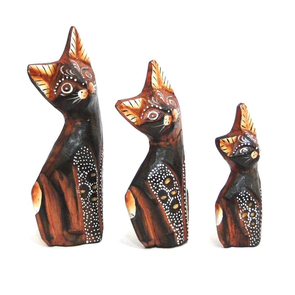 Familia de gatos 15 cm - Imagen 3