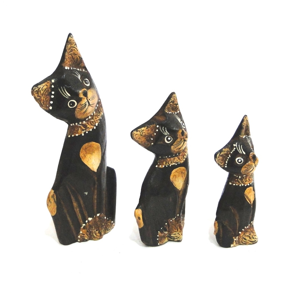 Familia de gatos 15 cm - Imagen 2