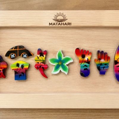 Magnéticos madera pintado 10x modelos