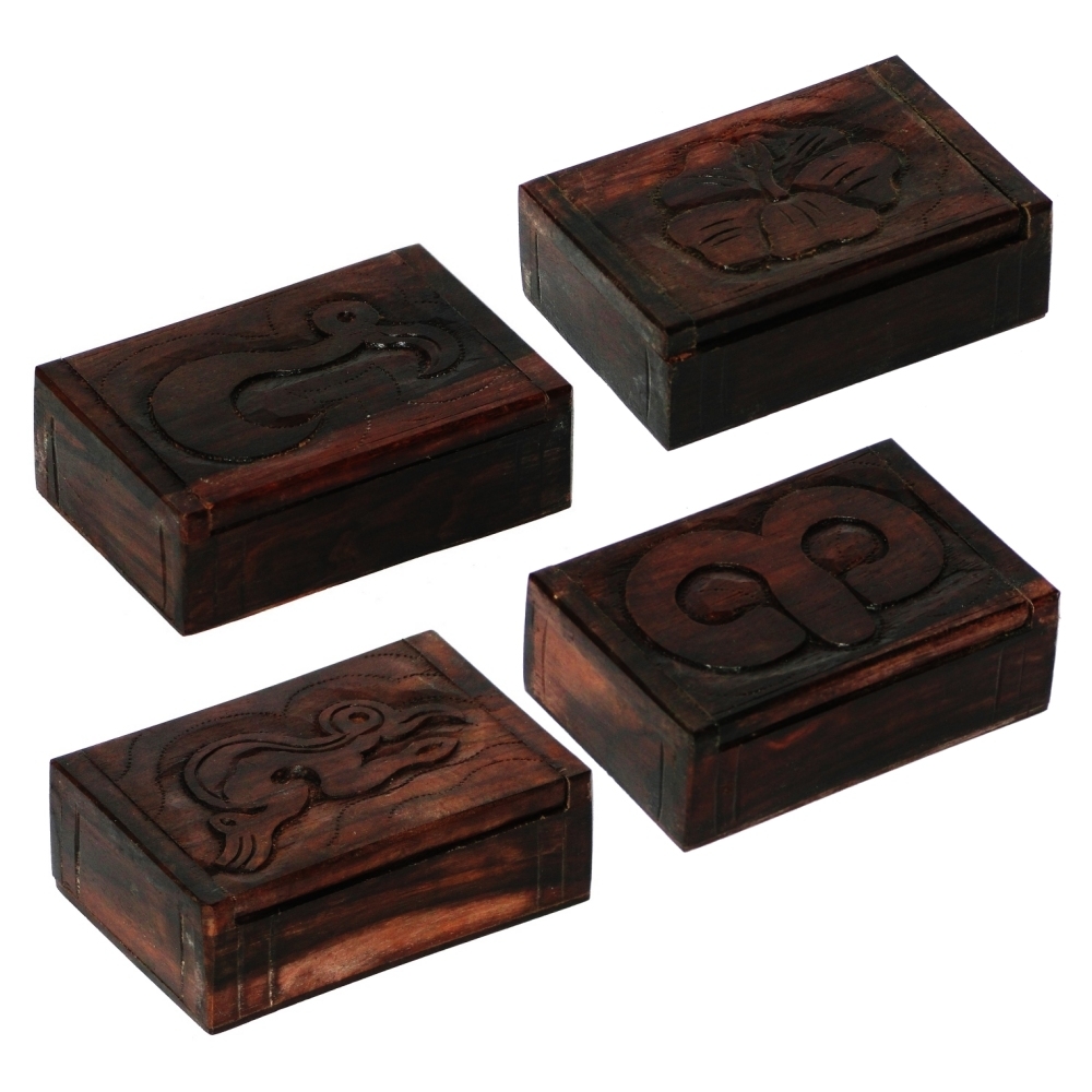 Caja Tallada de Rapa Nui - Imagen 2