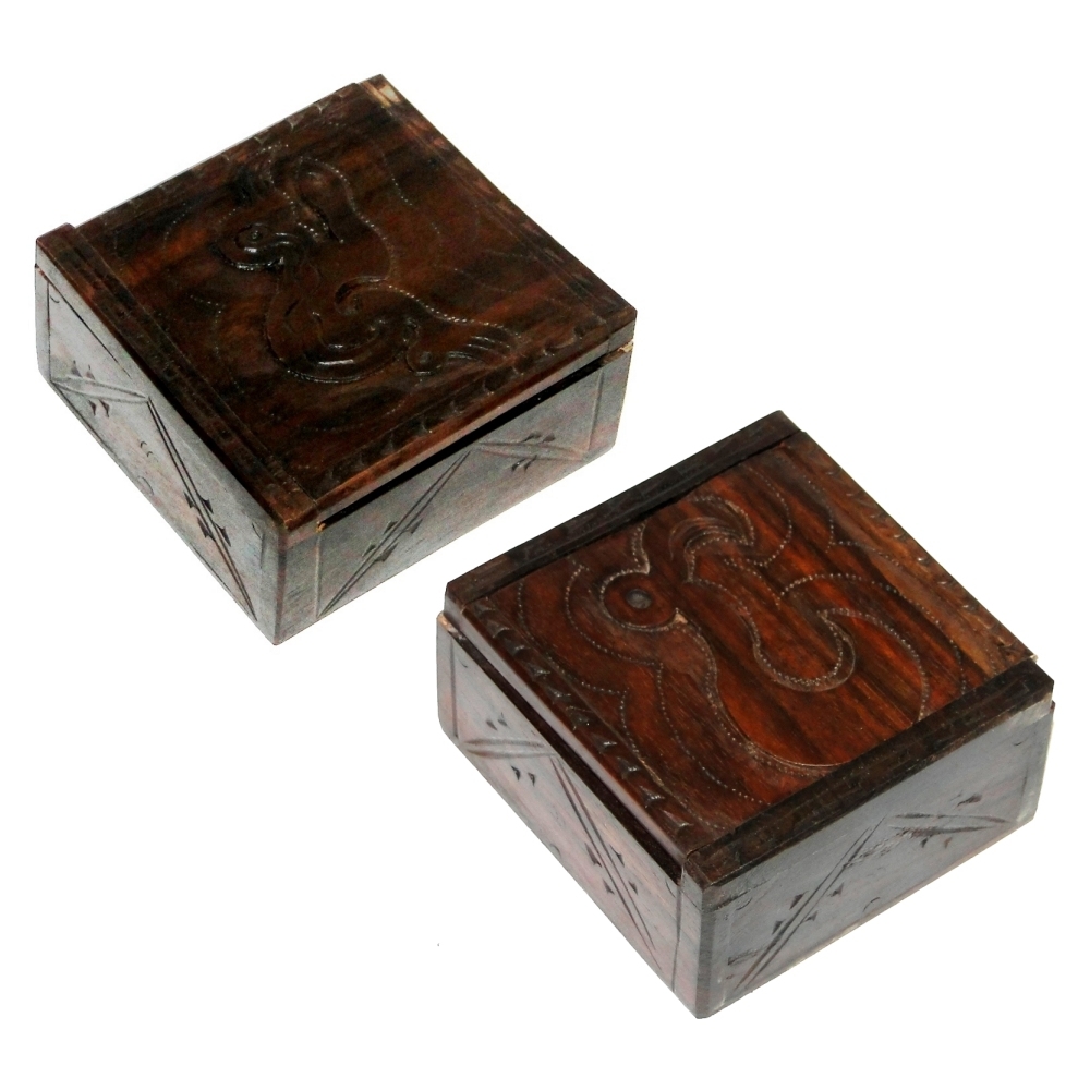 Caja Tallada de Rapa Nui - Imagen 5