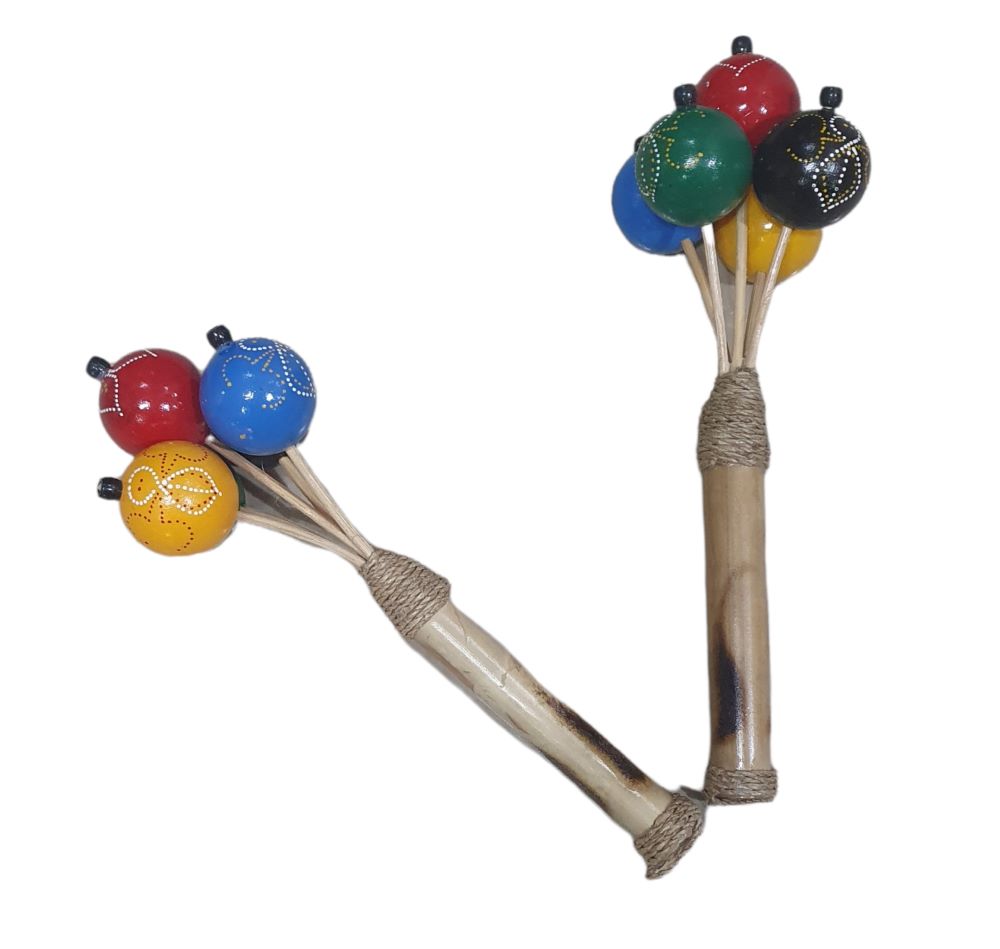 Maracas Ping Pong de Bambú - Imagen 2