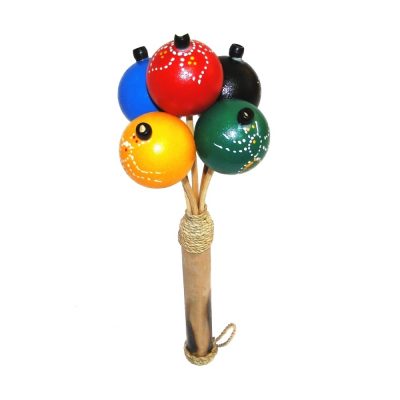 Maracas Ping Pong de Bambú