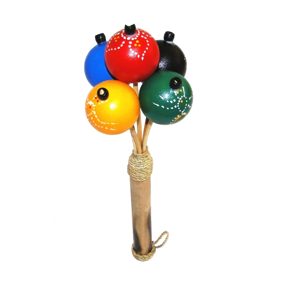 Maracas Ping Pong de Bambú