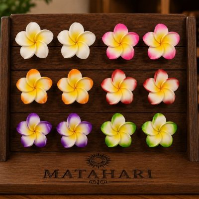 Magnéticos con Flor de goma eva