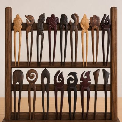 Trabas Dobles y Simples de Madera (minimo 12und