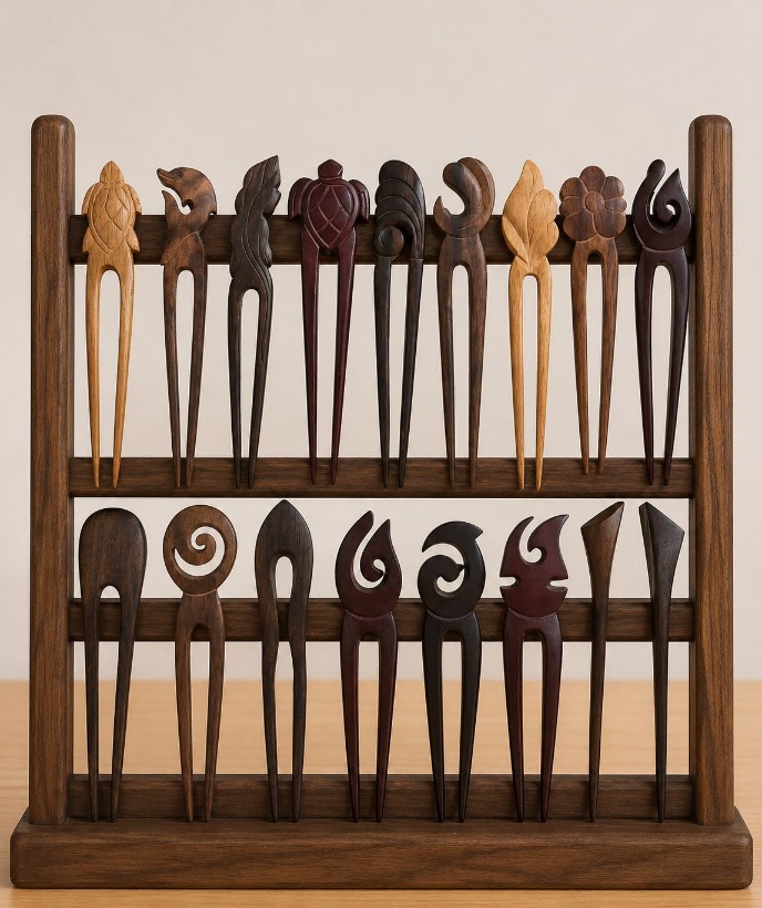 Trabas Dobles y Simples de Madera (minimo 12und