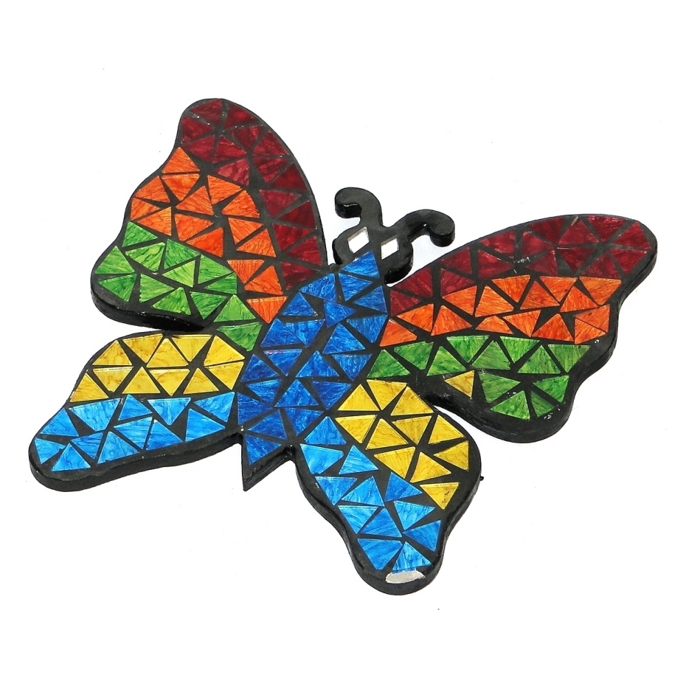 Mariposa mosaico 22cm con y sin antena 3modelos - Imagen 2