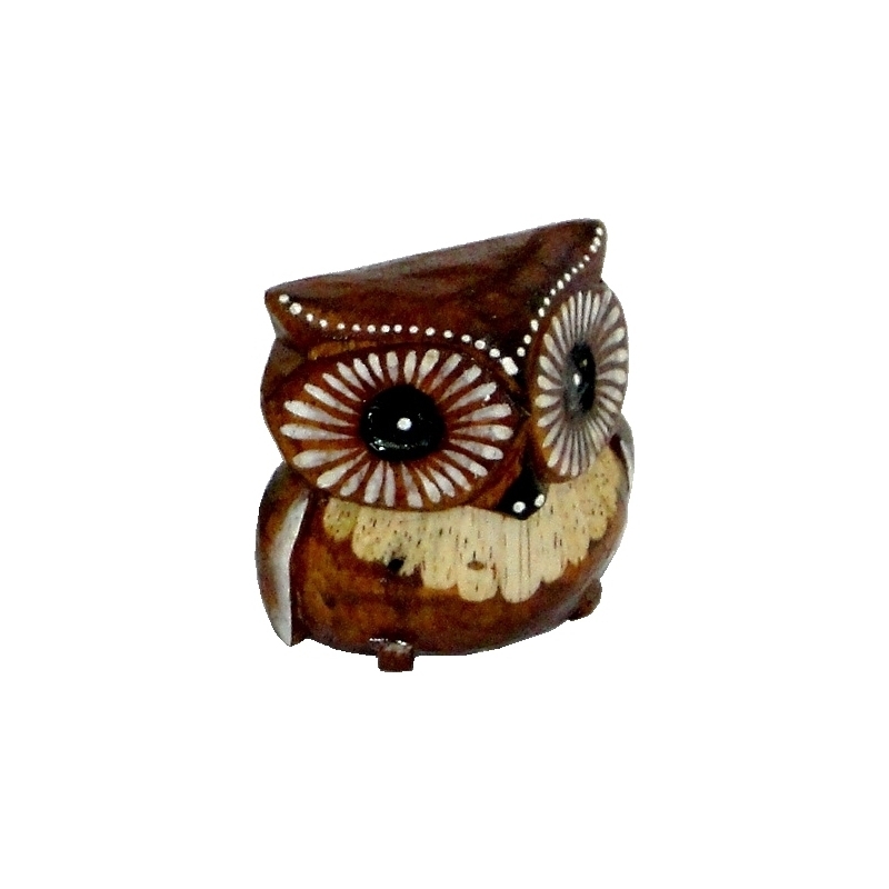 Magnético Búho de Madera (minimo 12und - Imagen 5