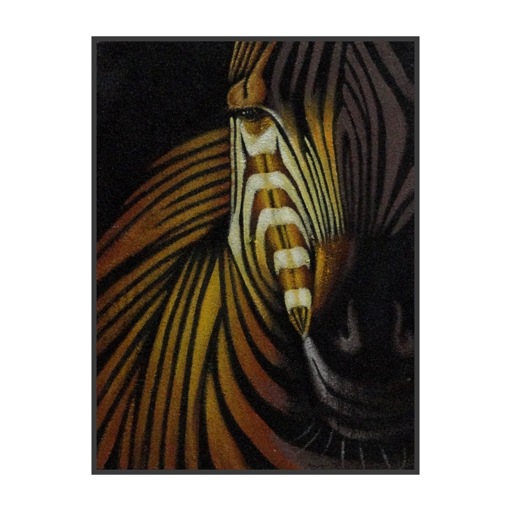 Cuadro de Cebra 40x50cms - Imagen 5