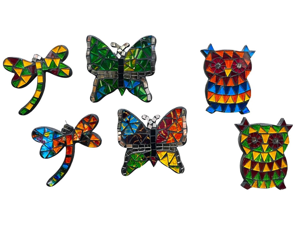 Mini mosaico 10cm mix