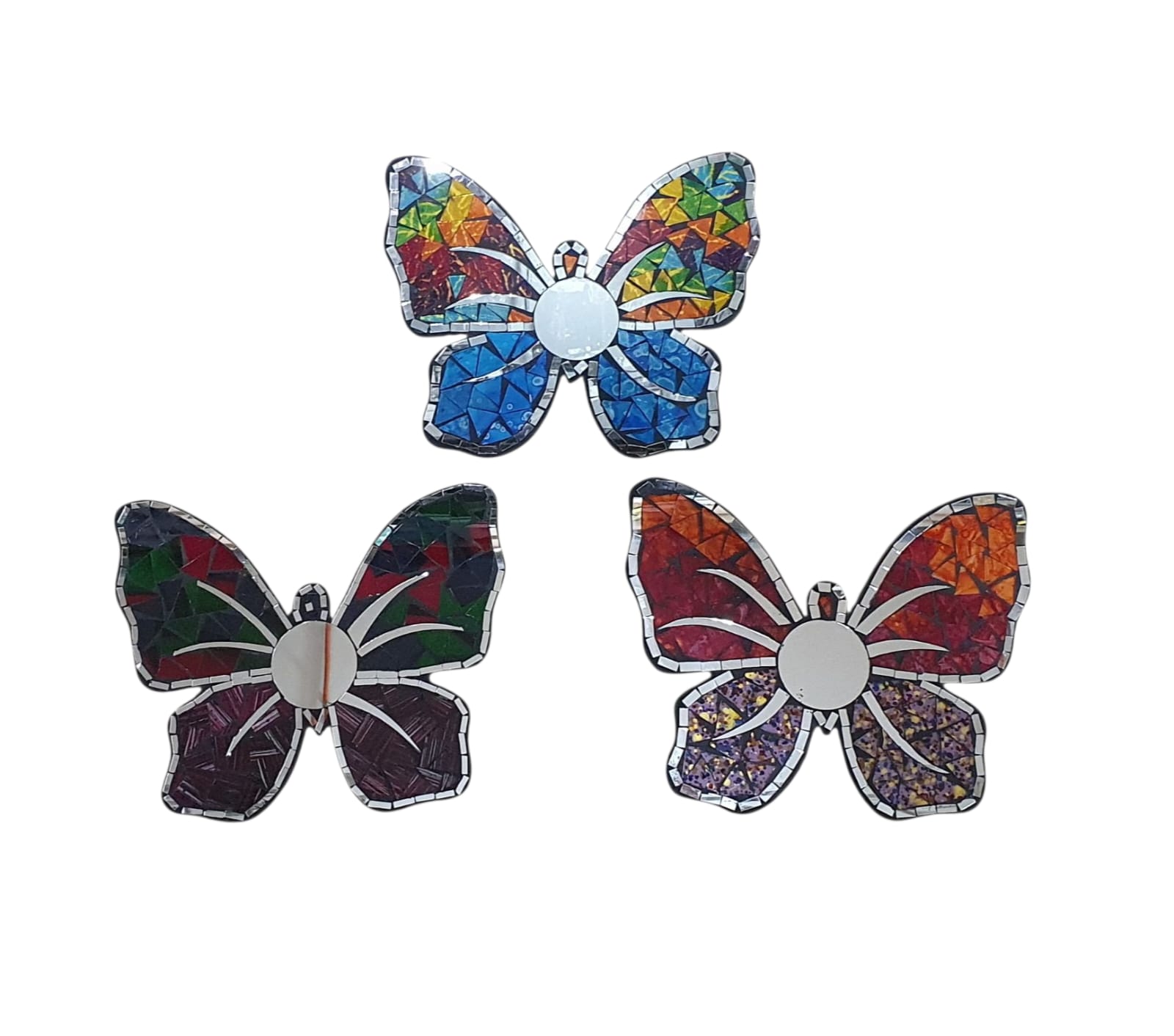 Mariposa mosaico 22cm con y sin antena 3modelos - Imagen 4