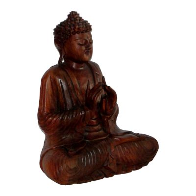 Buda madera sentado 60 cm