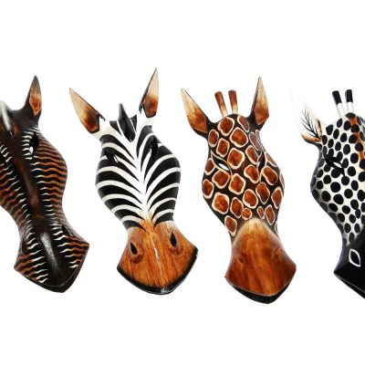 Mascara safari 30cm (quedan solo zebras
