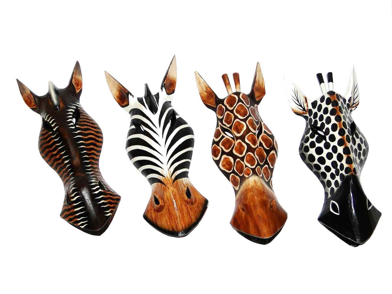 Mascara safari 30cm (quedan solo zebras
