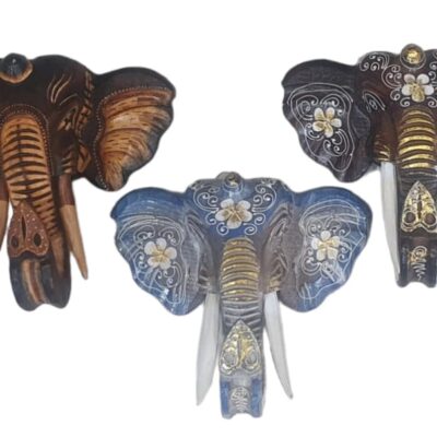 Cabeza elefante 30 cm