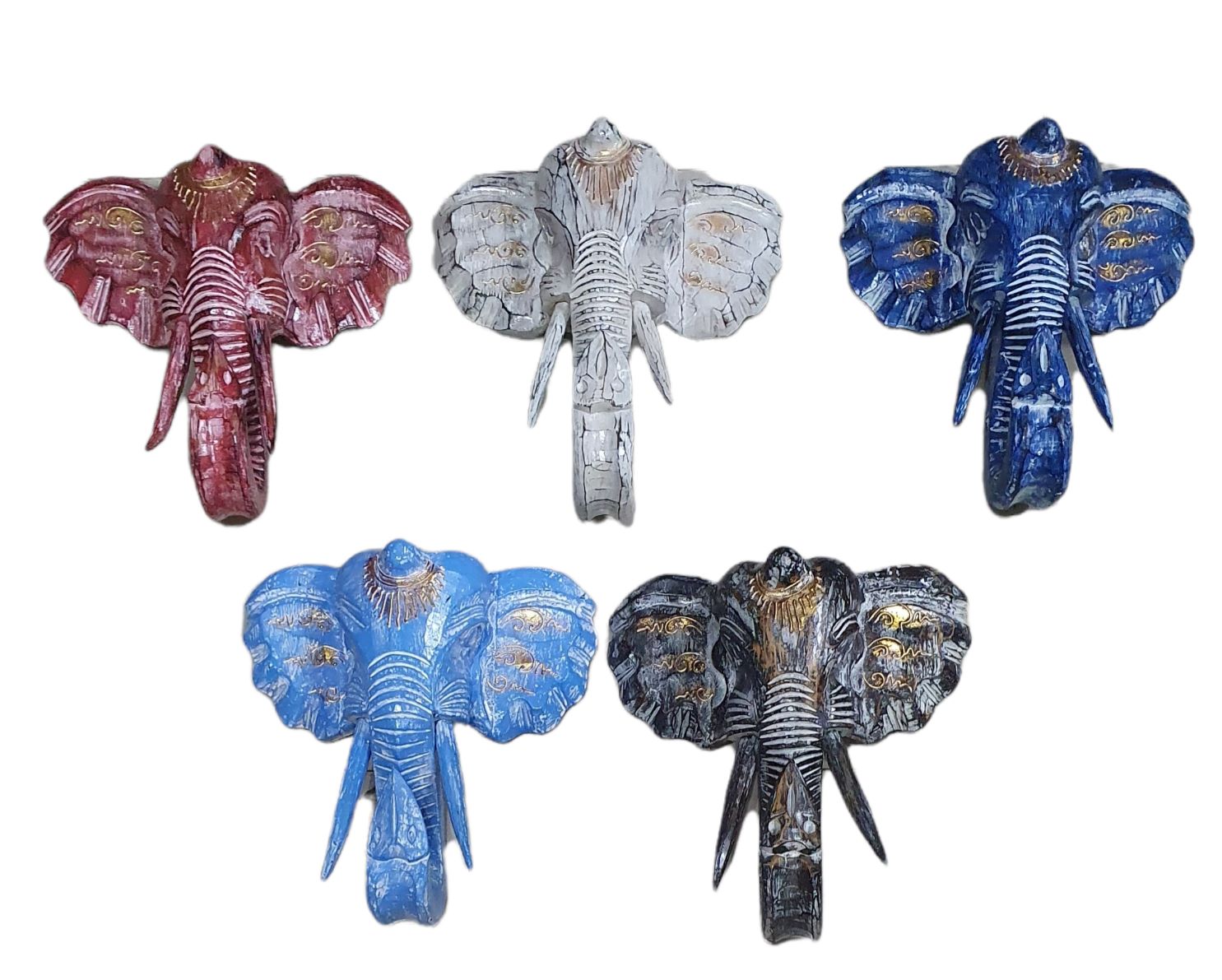 Cabeza elefante 30 cm - Imagen 2
