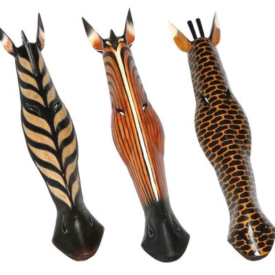 mascara jirafa y zebra 1m
