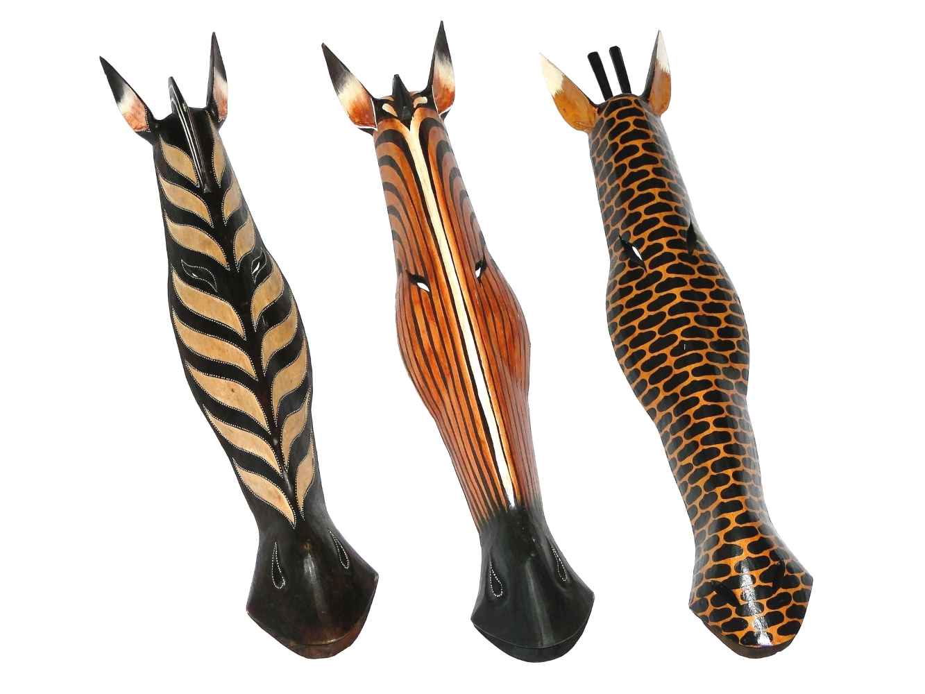 mascara jirafa y zebra 1m