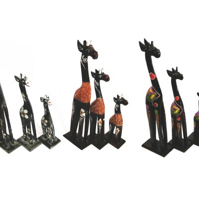 Set 3 de jirafa 40 cm