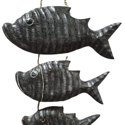 Colgante de pez con cordon 30-25-20cm