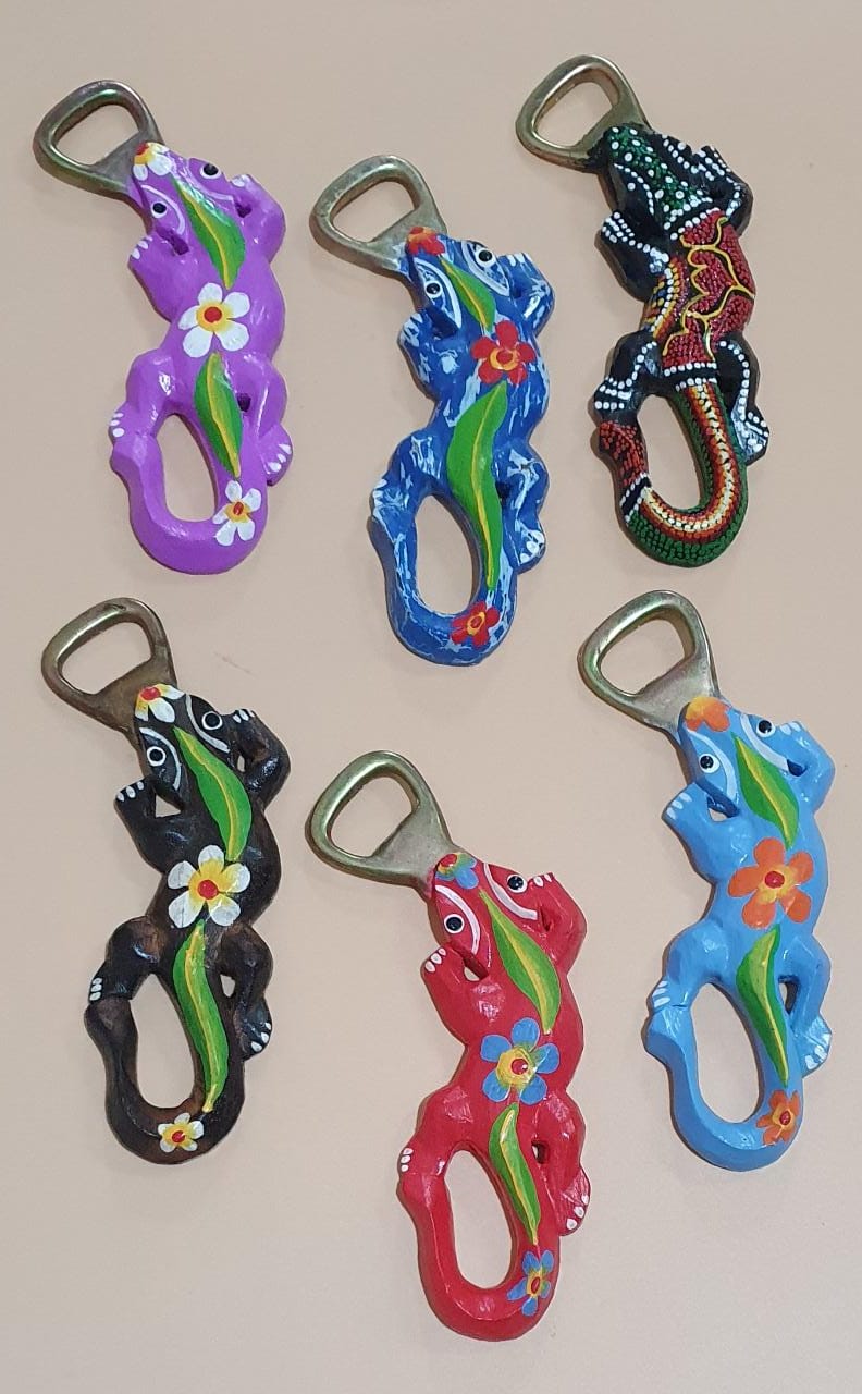 Abre botella lagarto