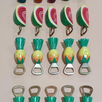 Abre botella fruta set 5