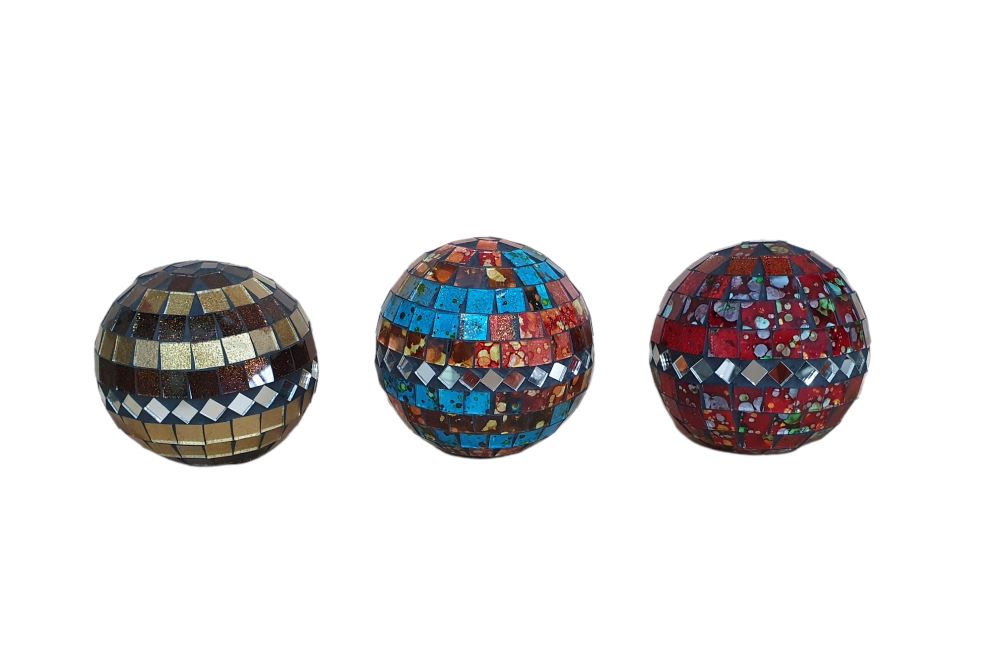 Bola mosaico 9 cm
