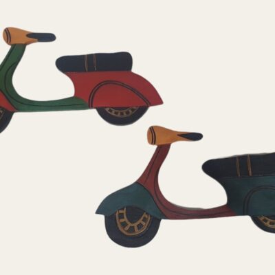 Moto vespa 30x20 cm