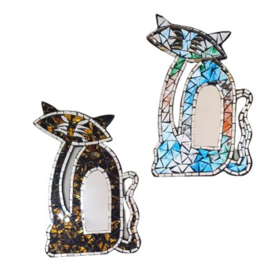 Gato mosaico 30cm