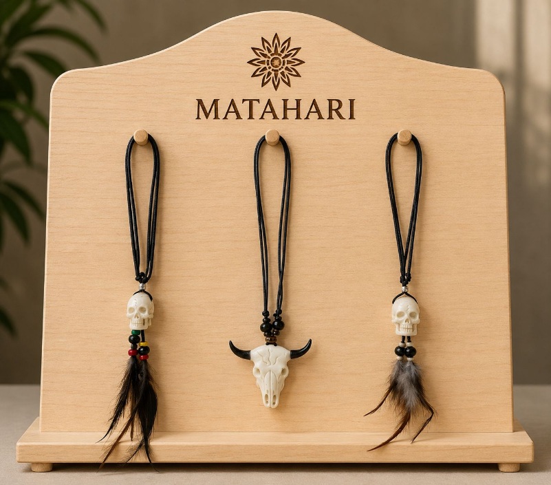 collar con calavera (minimo 12und