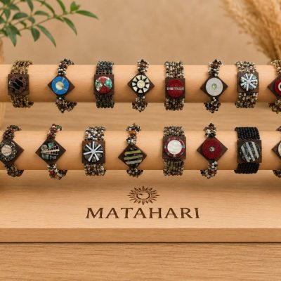 Pulsera chica madera+acrilico (minimo 12und