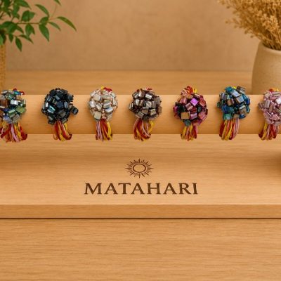 Pulsera conchas con cinta (minimo 12und