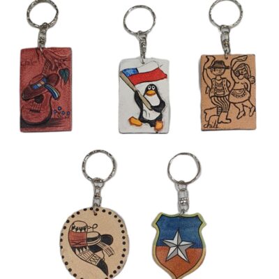 Llavero surtido (chile) minimo 12und (queda solo pinguino)
