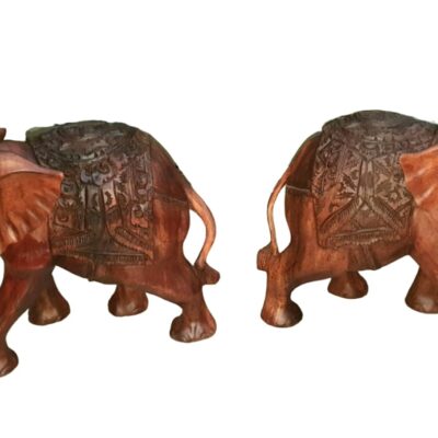 elefante tallado 25 cm