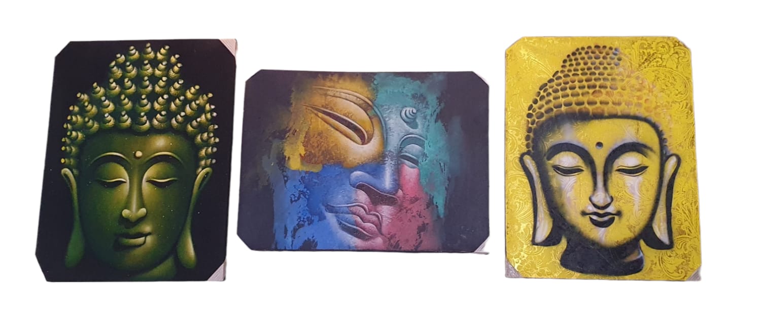 cuadro buda abstracto 60x80