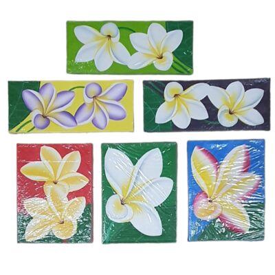Cuadro cuadro flor rapanui 20x50cm, 30x40cm