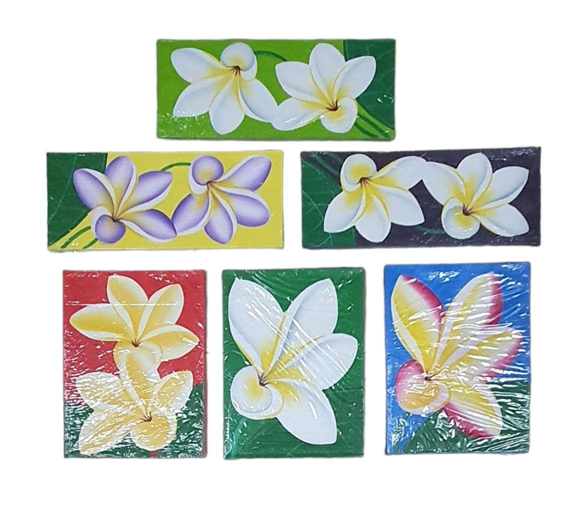 Cuadro cuadro flor rapanui 20x50cm, 30x40cm