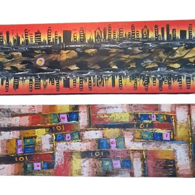 Cuadro abstarck 50x 150cm