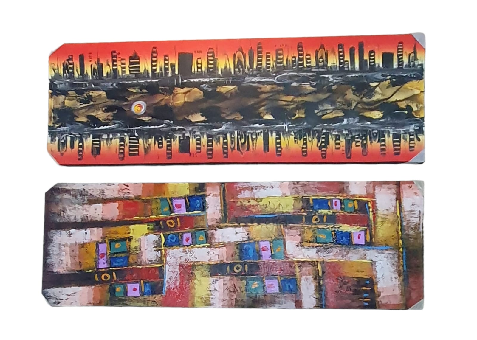 Cuadro abstarck 50x 150cm