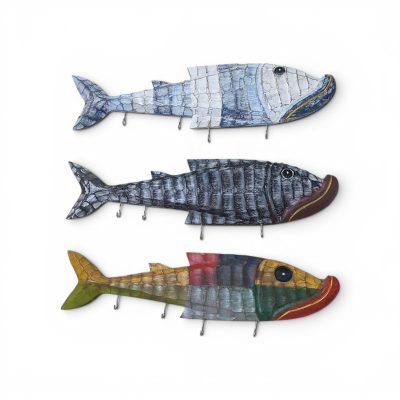 Perchero pescado 80 cm