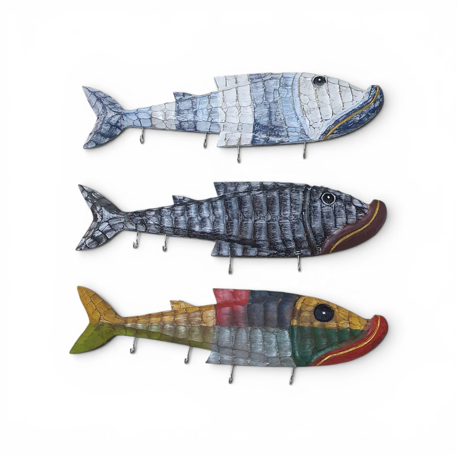 Perchero pescado 80 cm