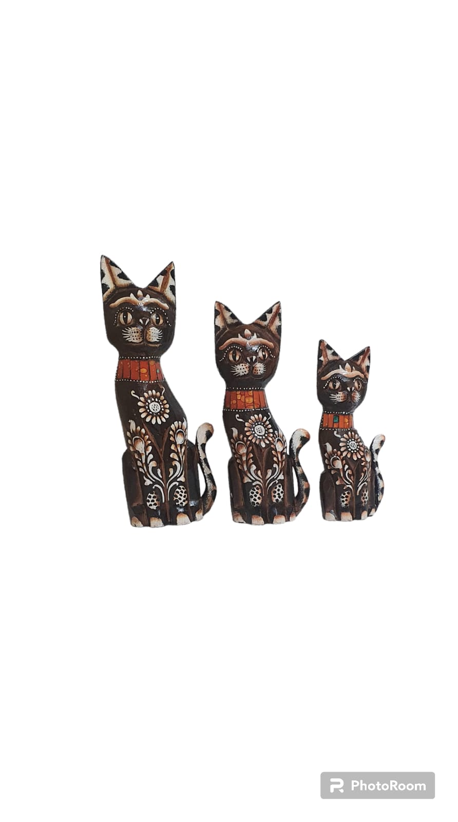 Gatos set de 3mosaica 30/25/20cm