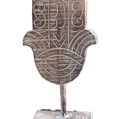 Mano de fatima pedestal 30cm