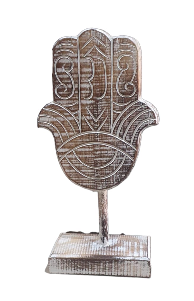 Mano de fatima pedestal 30cm