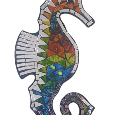 Caballo de mar 30cm mosaico